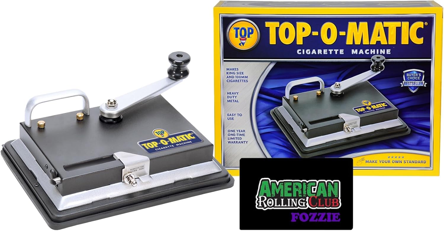 Top-O-Matic Cigarette Injector with FOZZIE Card - Image 1