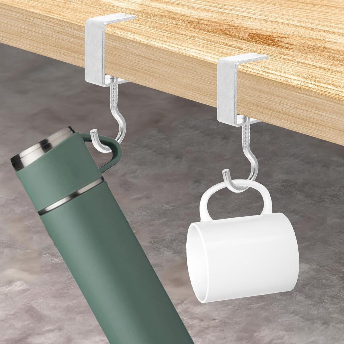Cobee heavy duty metal hook side profile
