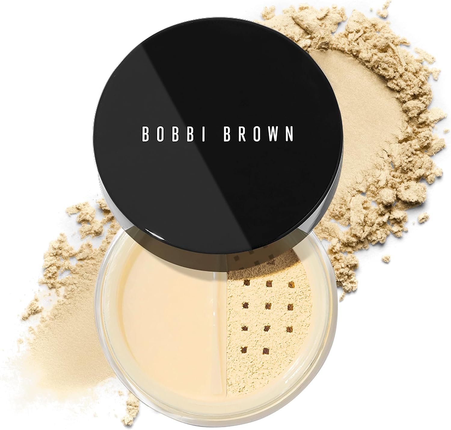 Bobbi Brown Sheer Finish Loose Powder jar front view