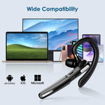 ICOMTOFIT wireless earphones close up of control buttons