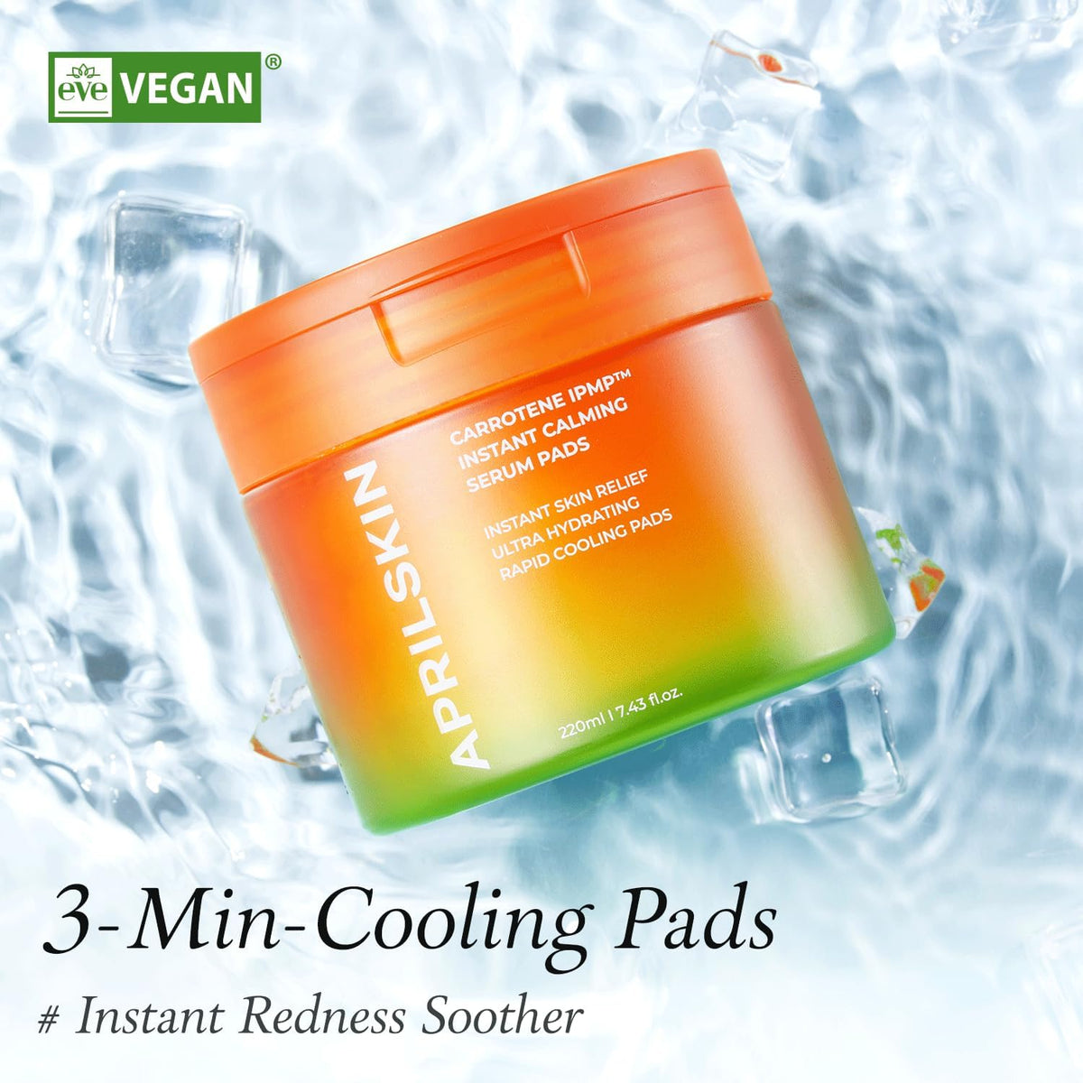 APRILSKIN Korean calming skincare toner pads for sensitive skin
