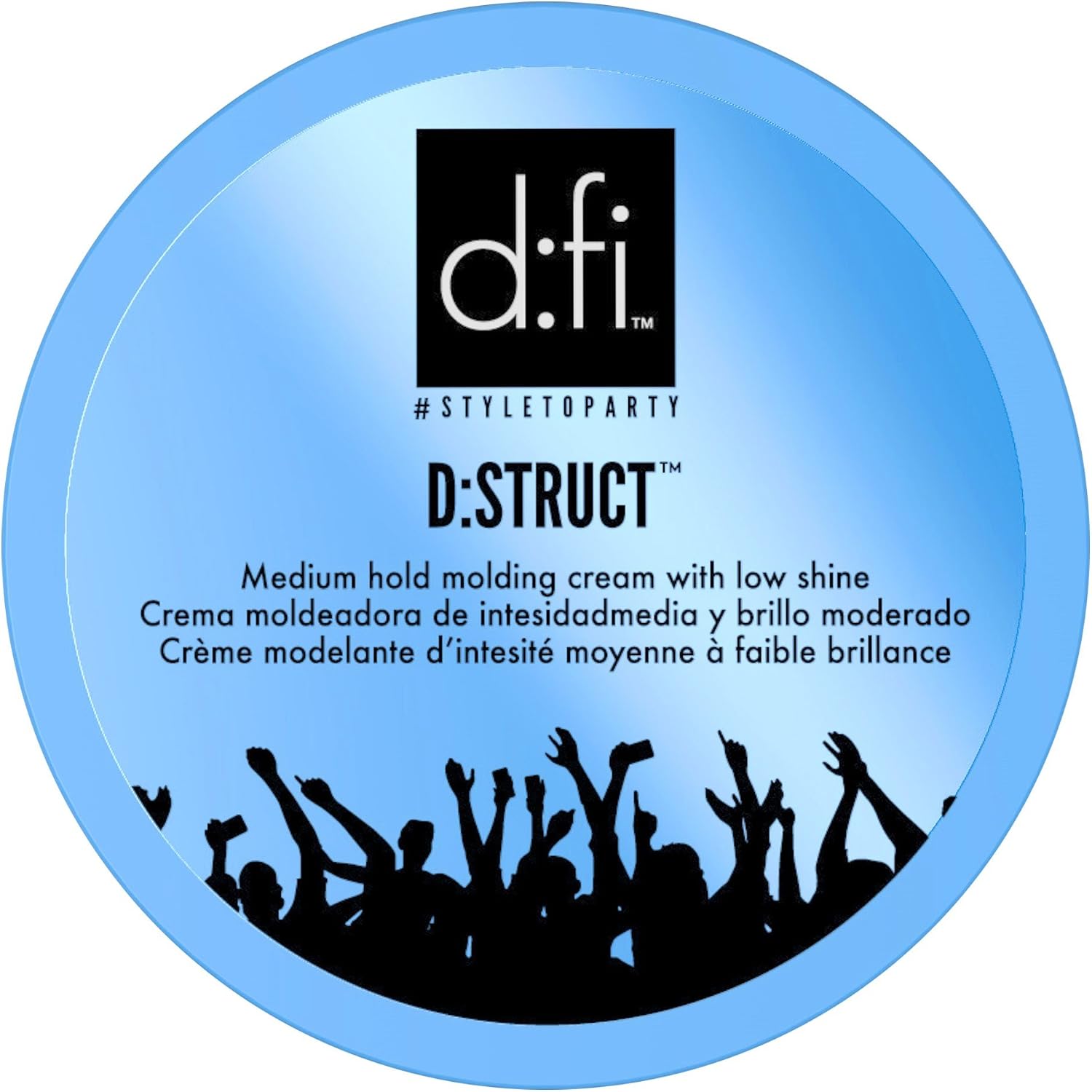 D:Fi D:Struct Pliable Molding Creme front view styling cream