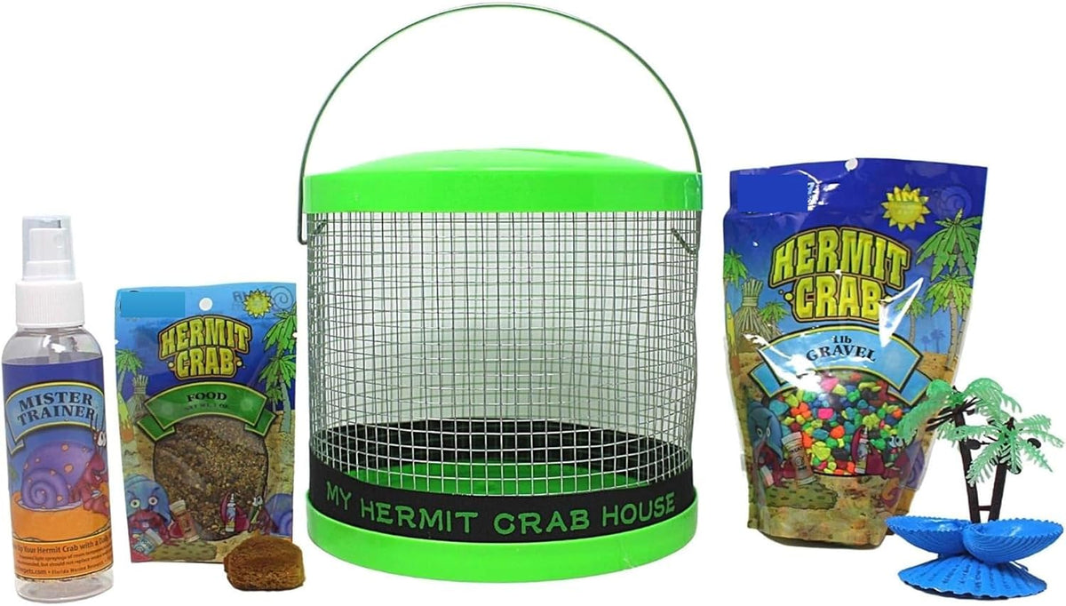 Needzo medium hermit crab starter pack front view