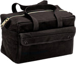 Rothco heavy duty canvas tool bag interior organizer pockets view.