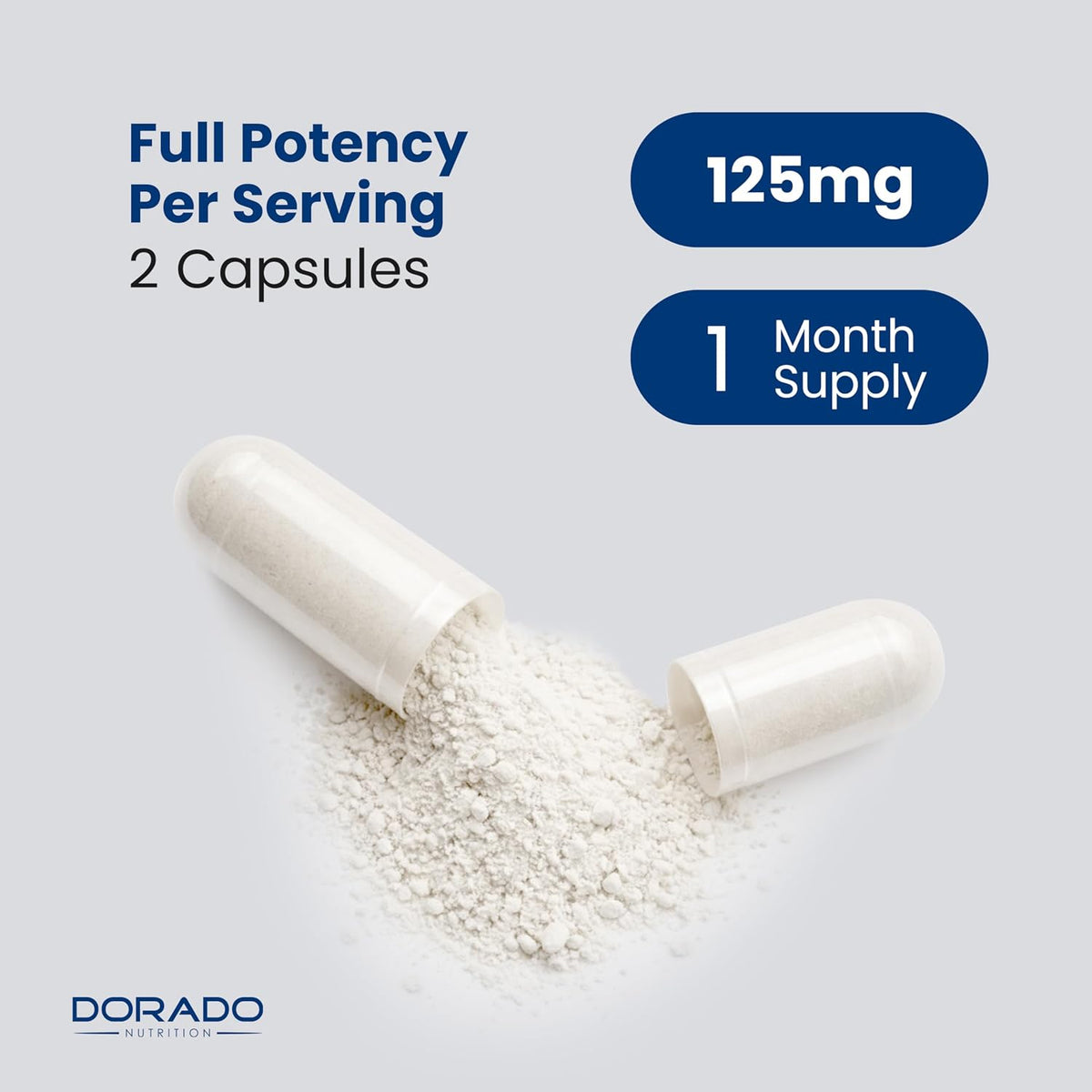 Back view of Dorado Nutrition Methylated Multivitamin bottle