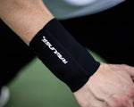 Rawlings baseball wrist guard showing removable impact shield