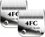 Full package presentation of the Audoc size 7FC ceramic pet hair clipper blade.