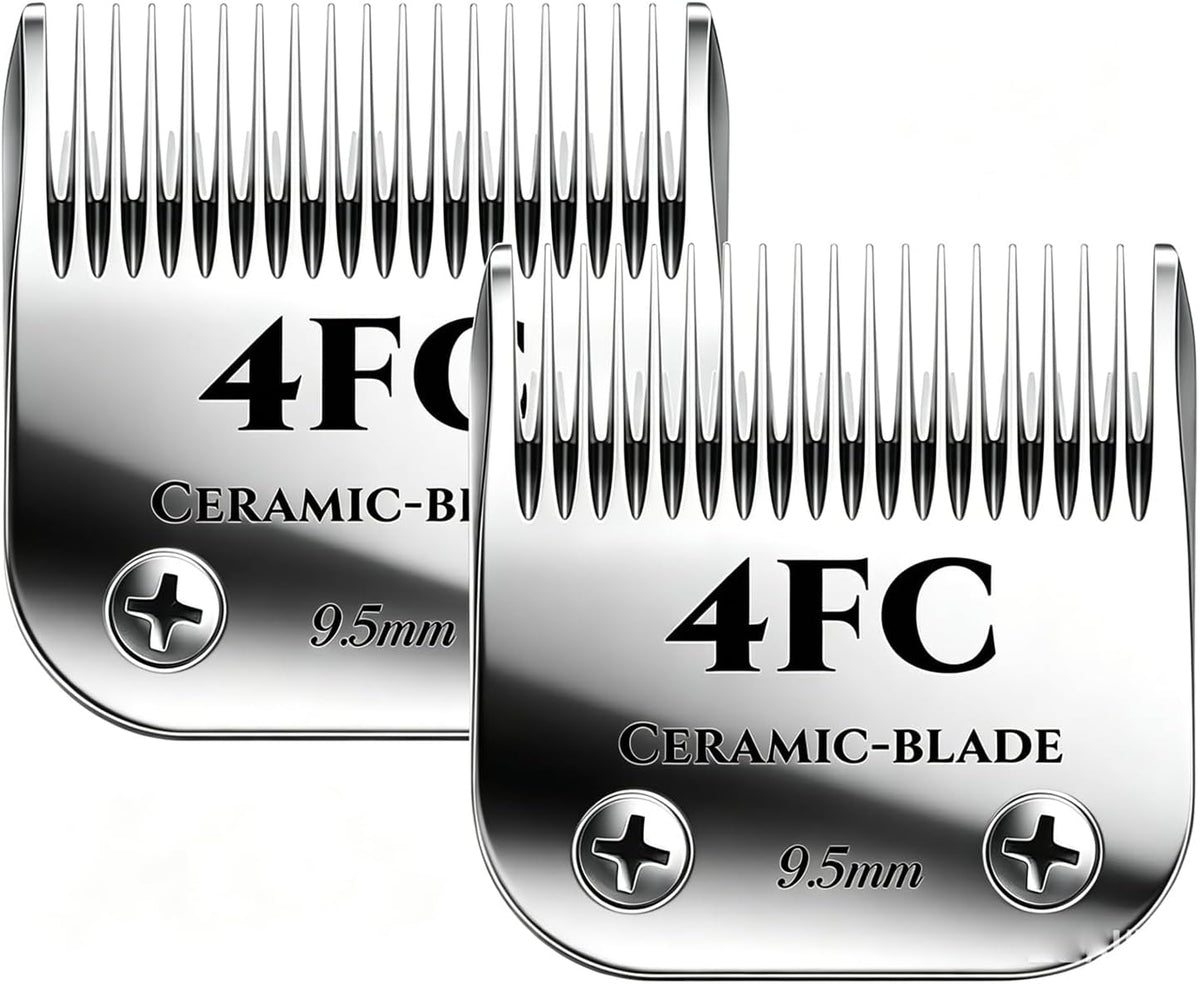 Full package presentation of the Audoc size 7FC ceramic pet hair clipper blade.