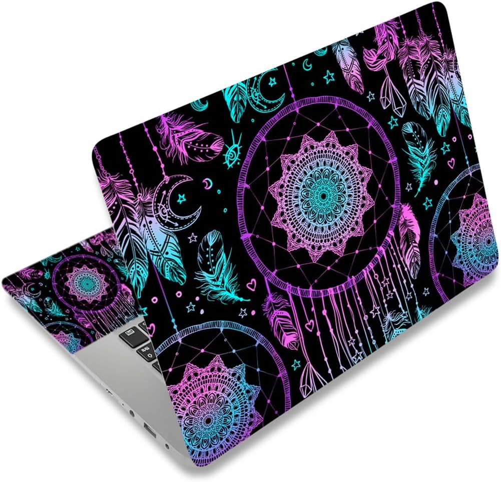 Happylive Shopping laptop skin sticker front view