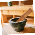 NAMOARLY solid wood spice crusher tool angled showcase