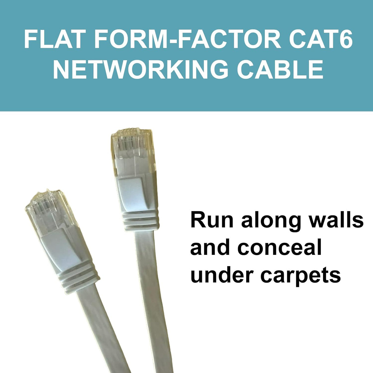 On-Q Legrand networking cable coiled white texture closeup