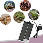 Under-tank installation of KABASI heating mat for terrarium