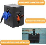 Juformin 4 pack heavy duty magnetic hooks package layout