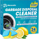 Active Maravello garbage disposal cleaner 24 tablets front view