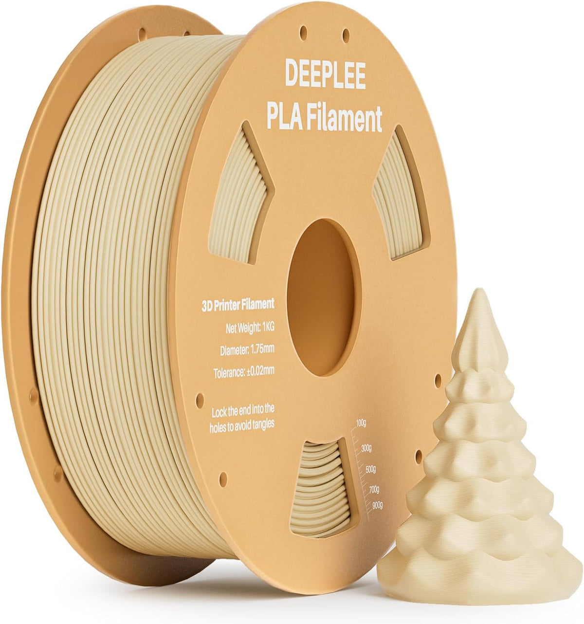 Deeplee PLA 3D Printer Filament front view