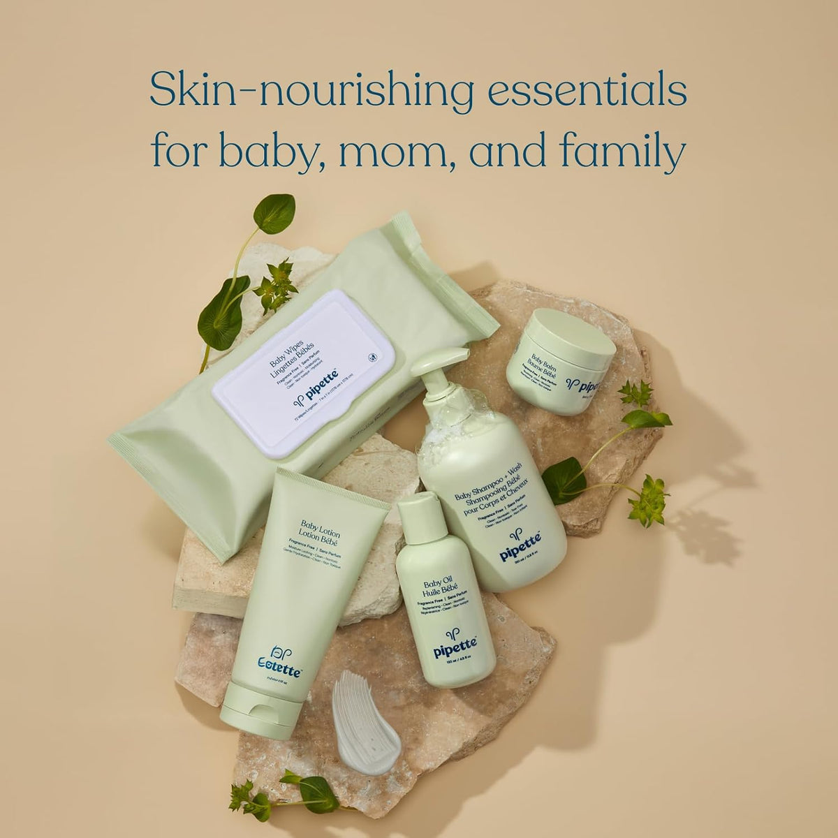 Pipette vegan skincare balm lifestyle setting