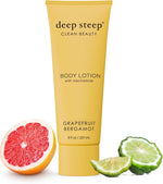 Deep Steep moisturizer cream tube product showcase