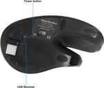 Yocunker vertical wireless mouse packaging and included charging cable