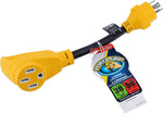 Camco heavy-duty PVC sheath and weather-resistant construction details.