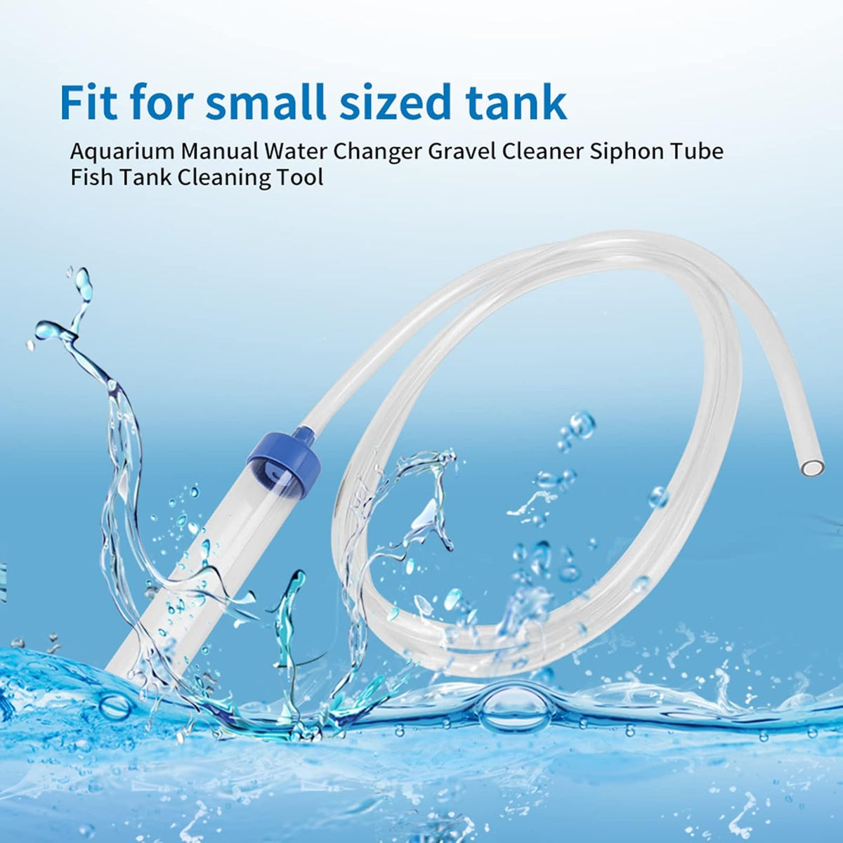 Joyzan gravel vacuum cleaner long nozzle and PVC hose