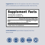 Dorado Nutrition NAD Supplement side view
