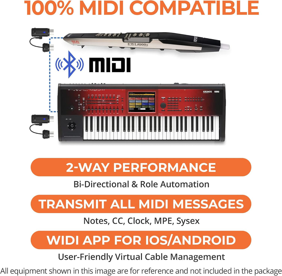 CME WIDI Master Premium Bluetooth MIDI Adapter - Image 6
