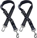Yiaizhuo adjustable pet car seat belt front view