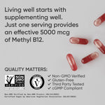 Sports Research cellular energy metabolism support capsules side view