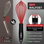 Walfos 11 inch large kitchen whisk