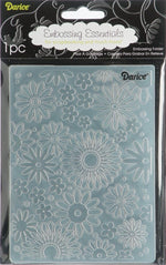 Card making accessory placed on cutting mat