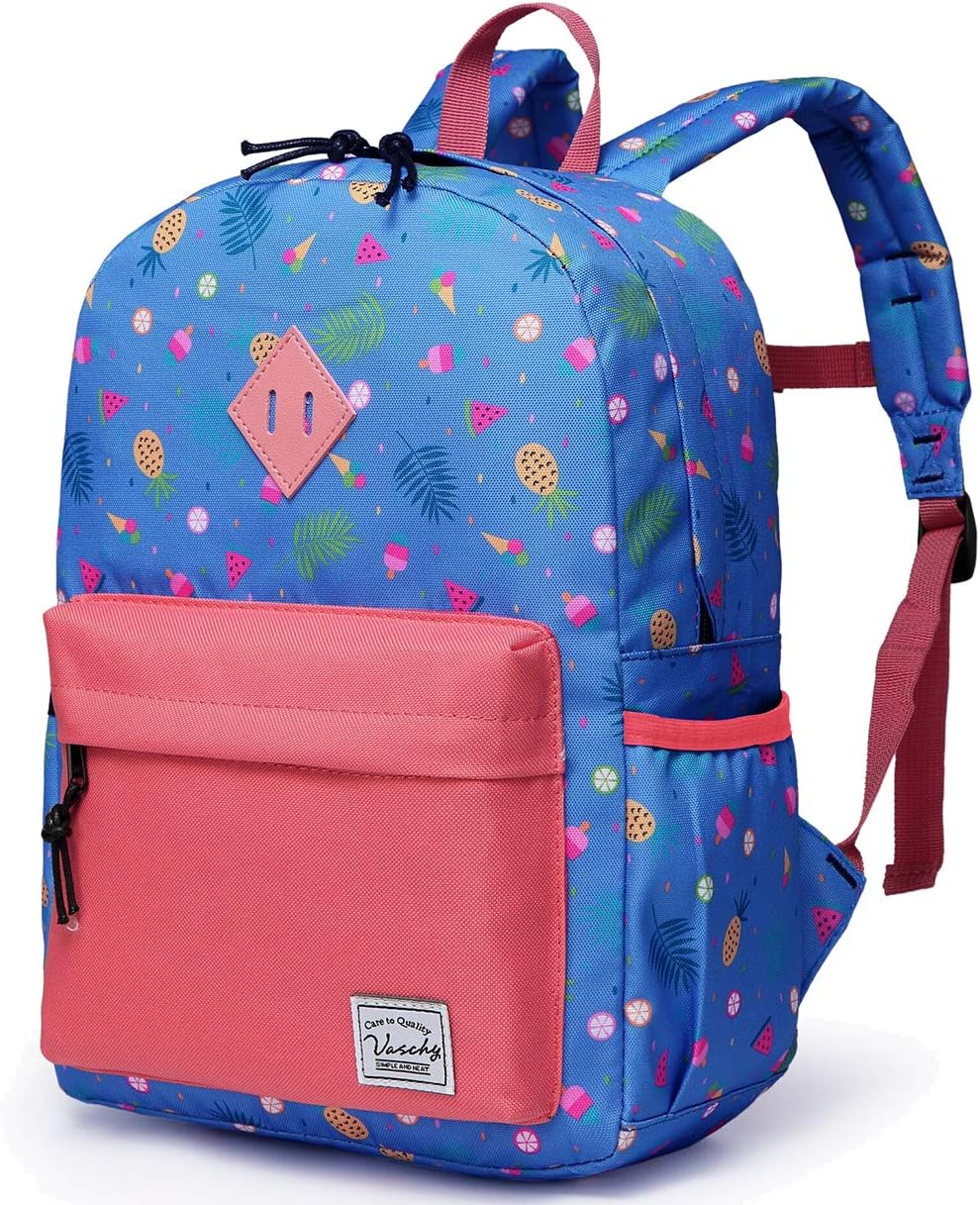 VASCHY Kids Backpack for Girls, Cute Dinosaur Lightweight Backpack for Toddlers Daycare Preschool Little Girls Pink - Image 11