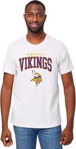 FOCO NFL Mens NFL Team Logo Classic Arched Logo T-Shirt - Image 13