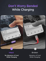 AINOPE USB C cable packaging and accessories layout for retail display.