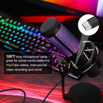Arzweyk microphone cable connected to condenser microphone