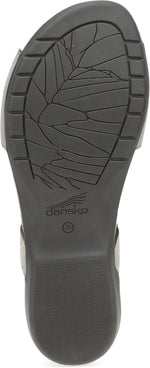 Dansko women's comfort sandal showing adjustable ankle strap