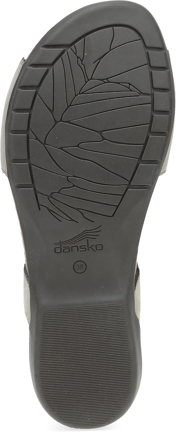 Dansko women's comfort sandal showing adjustable ankle strap