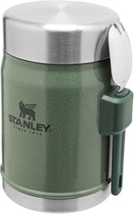Stanley Leakproof-Dishwasher Safe, Stainless Steel, Matte Black, 0.4L | Keeps Cold 7 Hours - With Spork - Leakproof - Dishwasher Safe - BPA-Free Stainless Steel Food Jar - Image 10