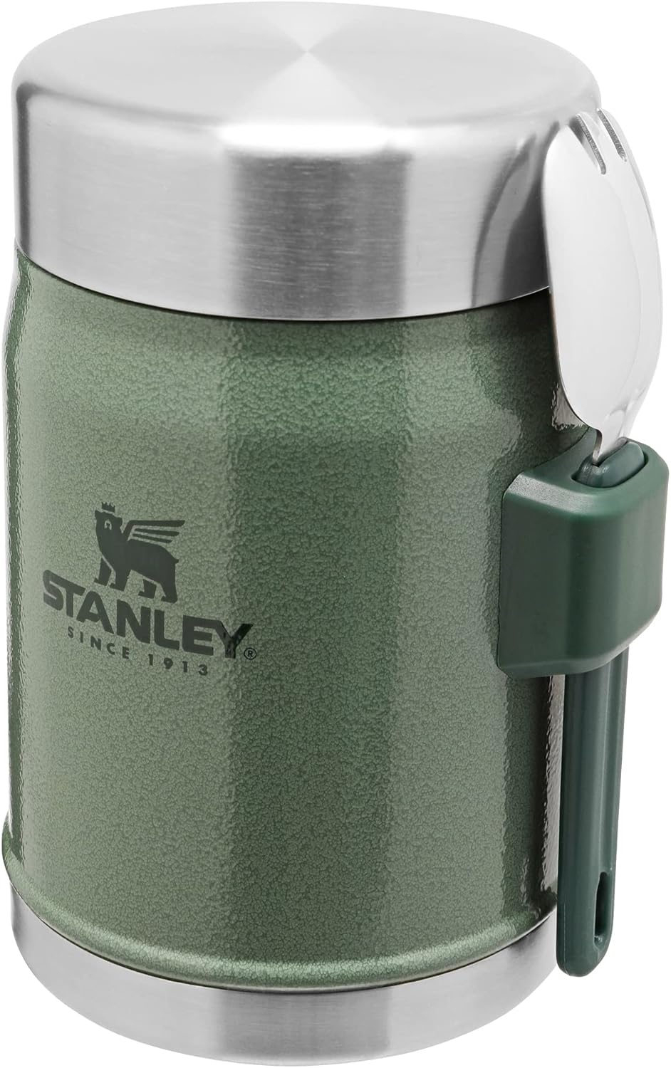 Stanley Leakproof-Dishwasher Safe, Stainless Steel, Matte Black, 0.4L | Keeps Cold 7 Hours - With Spork - Leakproof - Dishwasher Safe - BPA-Free Stainless Steel Food Jar - Image 10