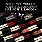 Milani USA imported cosmetic product packaging highlighting authentic lip shade