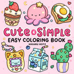 Easy: Cute & Simple Coloring Book for Adults and Kids - Image 1