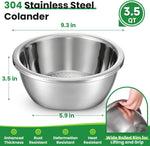 Netany kitchen strainer angled view highlighting self-draining design.