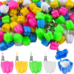Haomian 200 Piece Tooth Saver Necklaces assorted colors