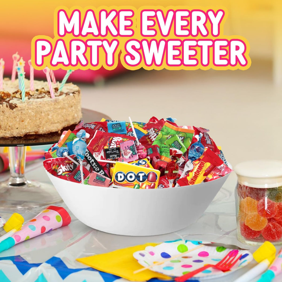 Sugadelic party mix candy assortment for candy buffets
