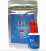 Alluring Sky S+ eyelash extension adhesive front view bottle