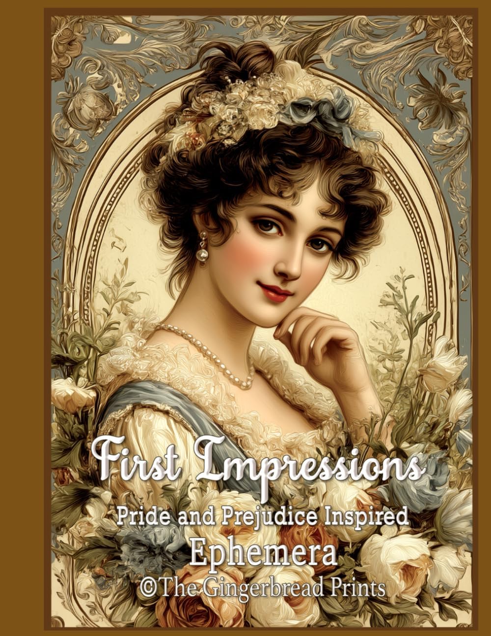 First Impressions - Pride and Prejudice Inspired Ephemera Book for Junk Journal, Scrapbook, Collage, Card Making, Paper Craft - Image 1