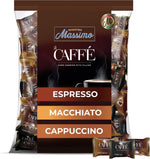 Maestro Massimo Assorted Coffee Hard Candy - 3 Flavors Espresso, Macchiato, Cappuccino | 2.2 lb Bulk Bag, 3mg Caffeine Each, Made with Real Coffee, Individually Wrapped, Pack of 1 - Image 10