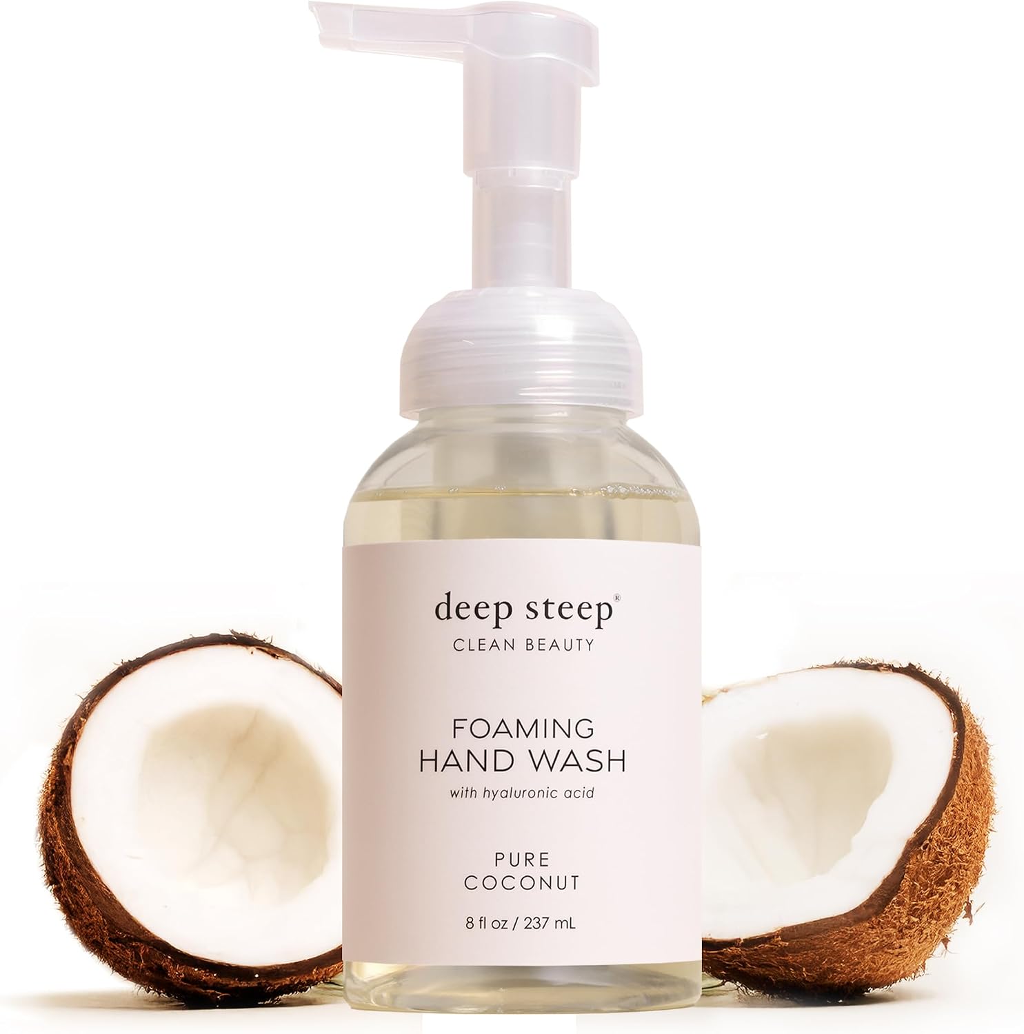Deep Steep foaming hand wash front view bottle