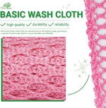 Olivia Tree pink mesh dish scrubbers in packaging