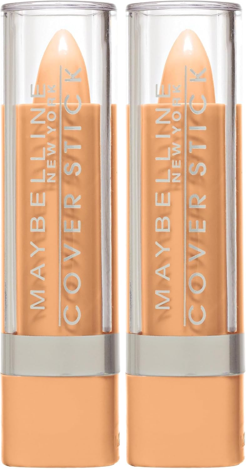 Maybelline New York Cover Stick Corrector Concealer, Medium Beige, 0.16 oz. - Image 11