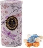 Lillies Assorted Fudge tall gifting tin back label and ingredients.